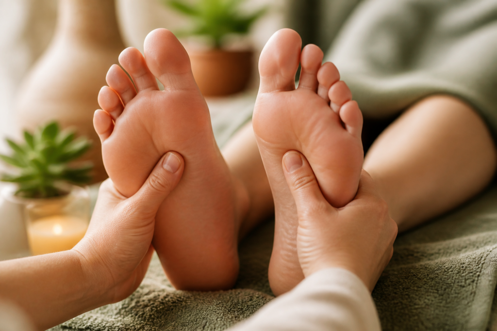 Réflexologie plantaire : bienfaits, zones et comment la pratiquer