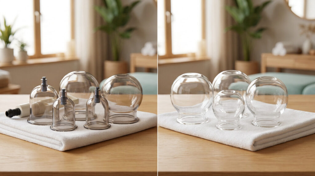 Ventouses en plastique ou verre : laquelle choisir ?