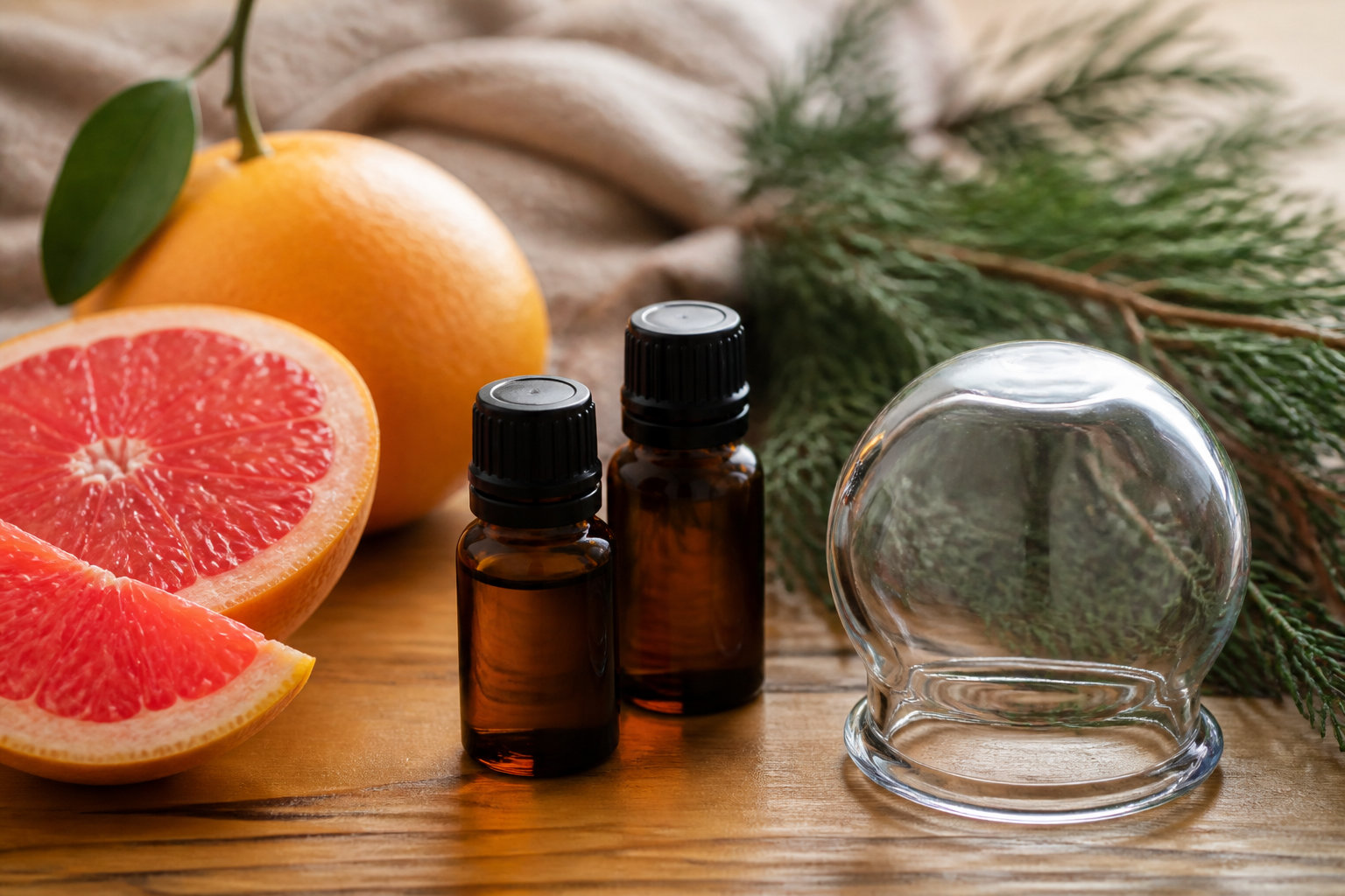 Mélanges aromatiques : cibler la cellulite et les muscles