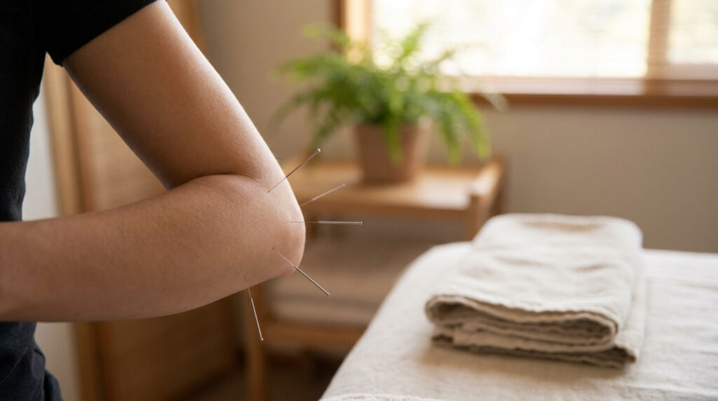 Acupuncture et tendinite au coude : ton soin naturel