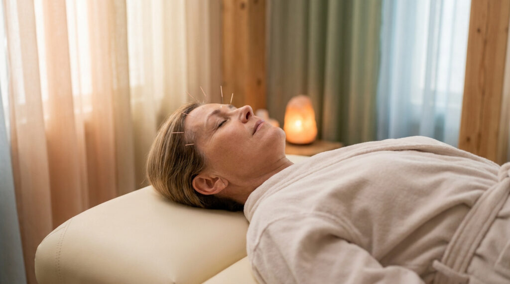 Acupuncture et bouffées de chaleur : calme ton feu interne
